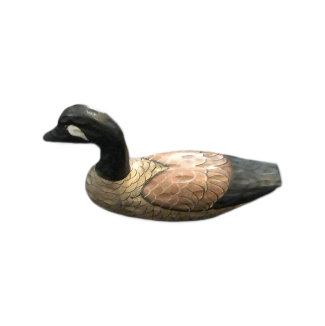 Heritage mint hand painted duck
